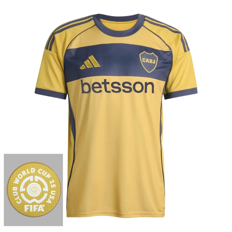 Boca Juniors Away Fan Jersey 2025/26 – Club World Cup Patch