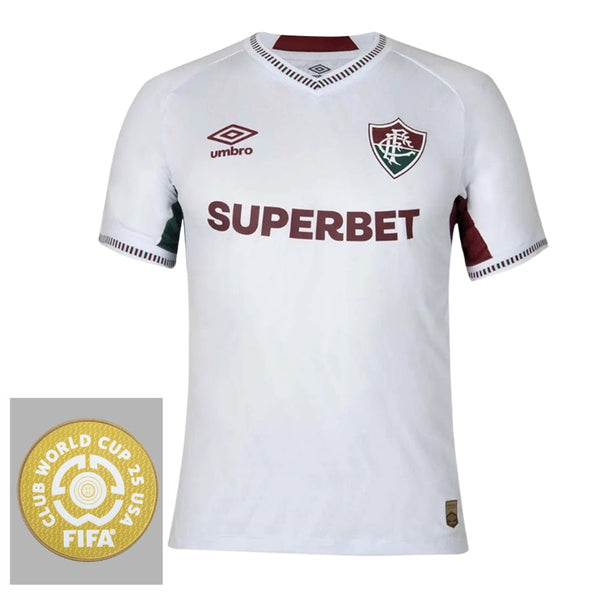 Fluminense Away Fan Jersey 2025/26 Patch Club World Cup