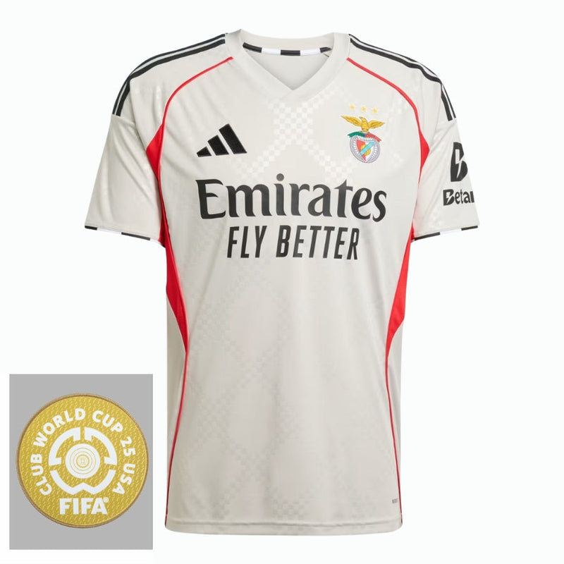 Benfica Away Fan Jersey 2025/26 – Club World Cup Patch