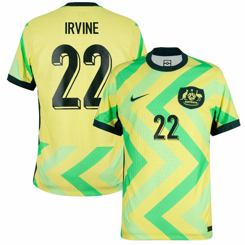 Australia Irvine 22 Home Jersey 2025/26 – Men’s Soccer Shirt