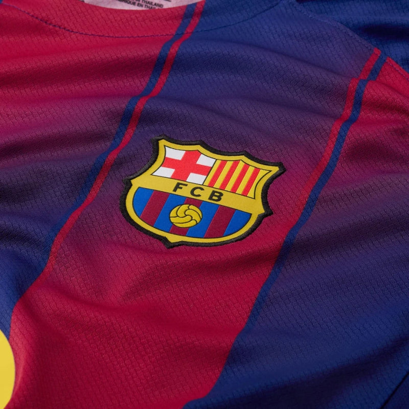 Barcelona Home Jersey 2025/26 – Fan Edition Soccer Shirt
