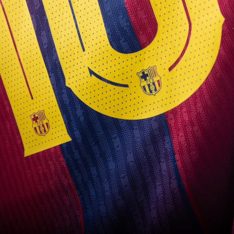 Barcelona Home Jersey 2025/26 – Authentic Player Dri-Fit ADV Match with La Liga Patch