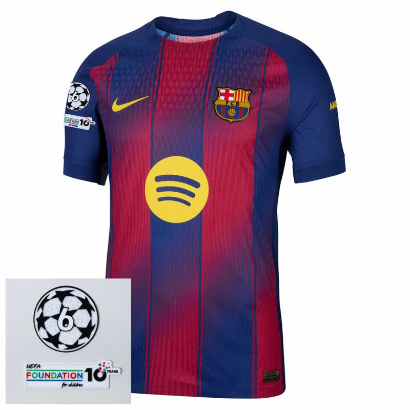 Barcelona Home Authentic Player Jersey 2025/26 – Dri-FIT ADV Match Shirt