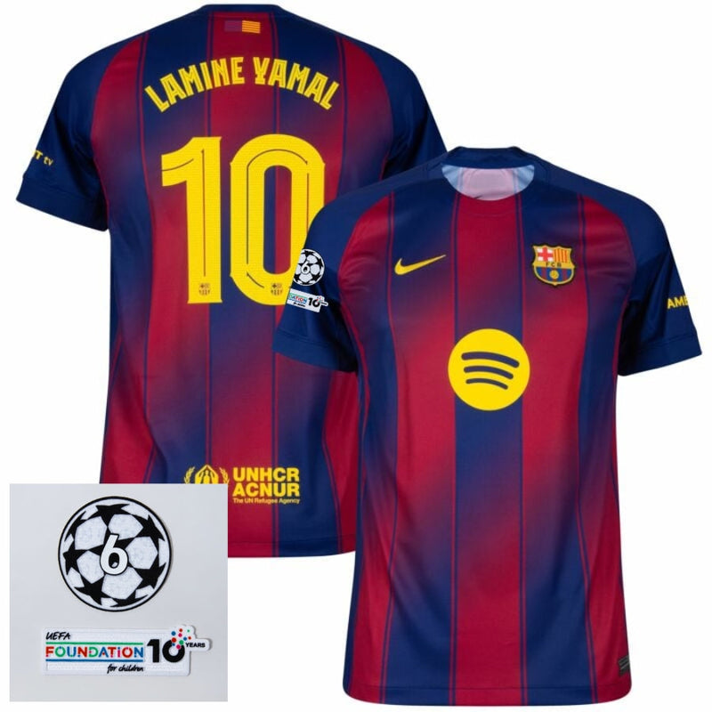 Barcelona Home Authentic Player Jersey 2025/26 – Dri-FIT ADV Match Shirt