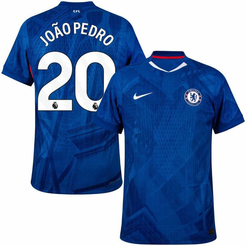 Chelsea João Pedro 20 Home Authentic Player Jersey 2025/26 – Dri-FIT ADV Match Shirt
