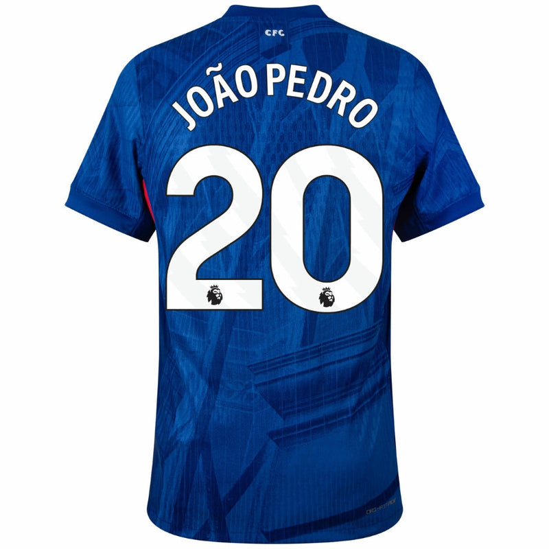 Chelsea João Pedro 20 Home Authentic Player Jersey 2025/26 – Dri-FIT ADV Match Shirt