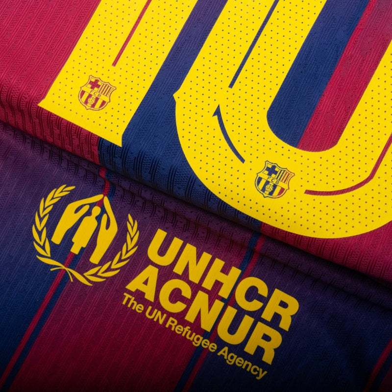 Barcelona Lamine Yamal 10 Home Jersey 2025/26 – Authentic Player Dri-Fit ADV Match with La Liga Patch