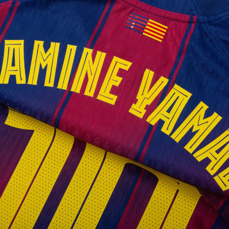 Barcelona Lamine Yamal 10 Home Jersey 2025/26 – Authentic Player Dri-Fit ADV Match