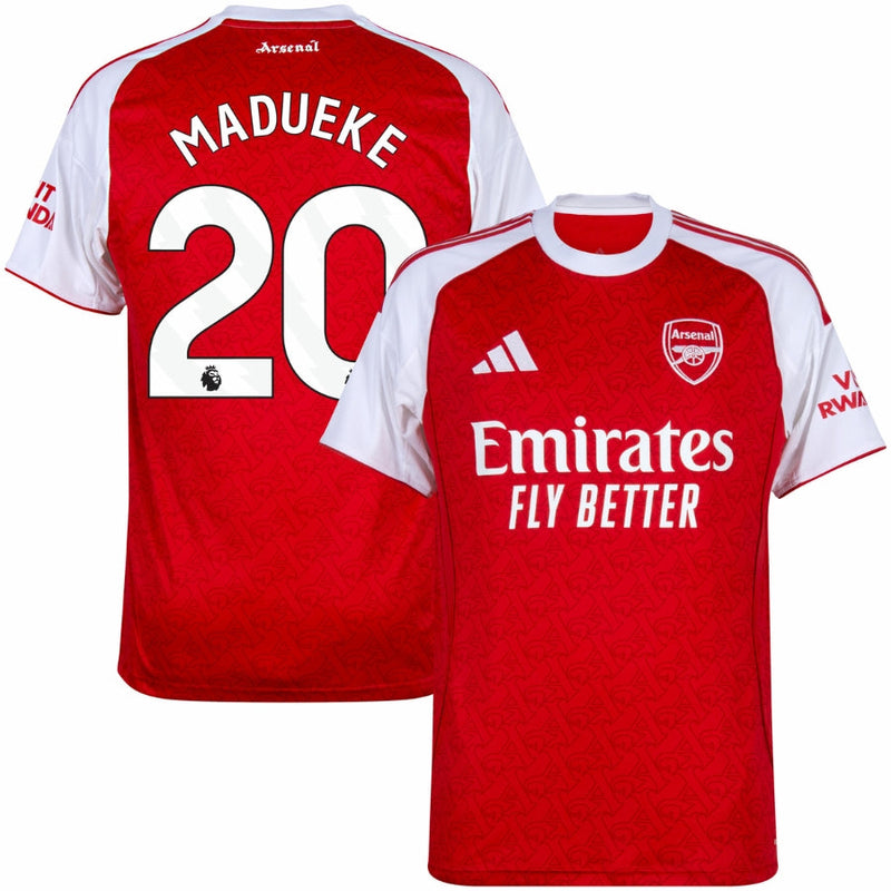 Arsenal Madueke 20 Home Jersey 2025/26 – Men’s Soccer Shirt