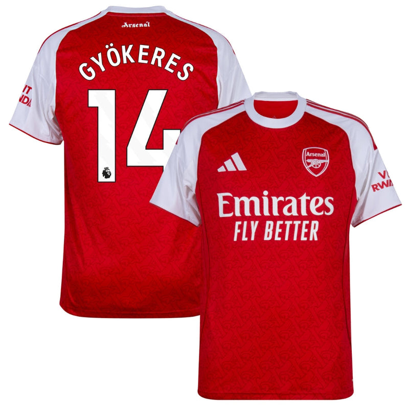 Arsenal Gyökeres 14 Home Jersey 2025/26 – Men’s Soccer Shirt
