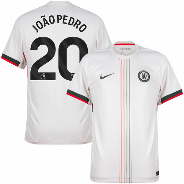 Chelsea Joao Pedro 20 Away Fan Jersey 2025/26