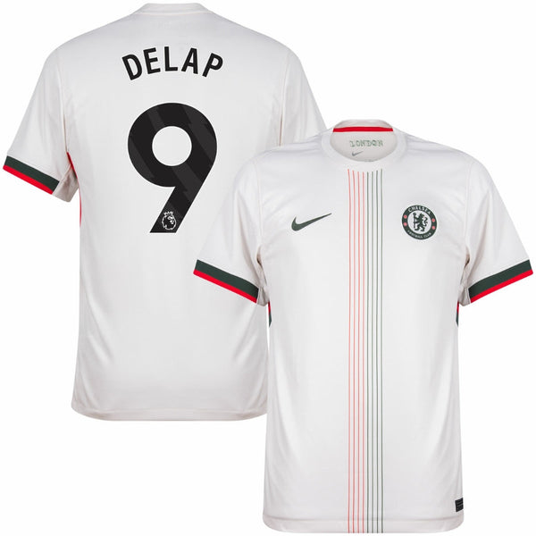 Chelsea Delap 9 Away Fan Jersey 2025/26