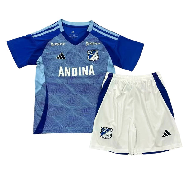 Kids Kit Millonarios Home Fan Jersey 2025/26