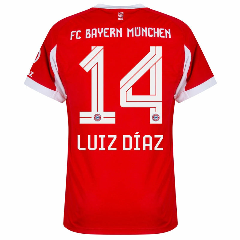 Bayern München Luis Díaz Home Fan Jersey 2025/26