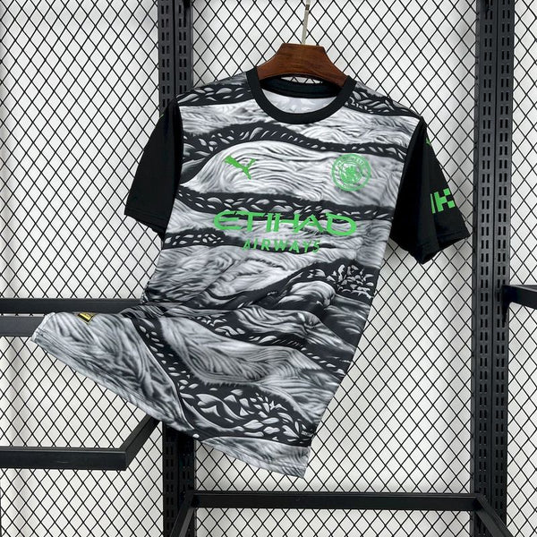 Manchester City 2025∕26 Black and gray concept version Jersey S-XXL(DB0B)