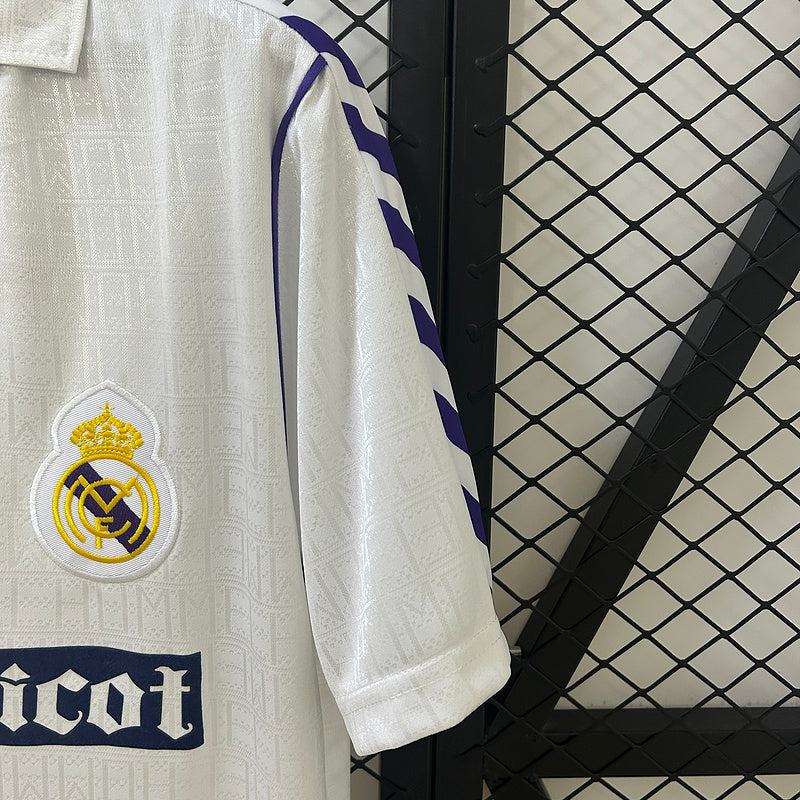 Retro Real Madrid 89∕90 Home S-XXL(9372)