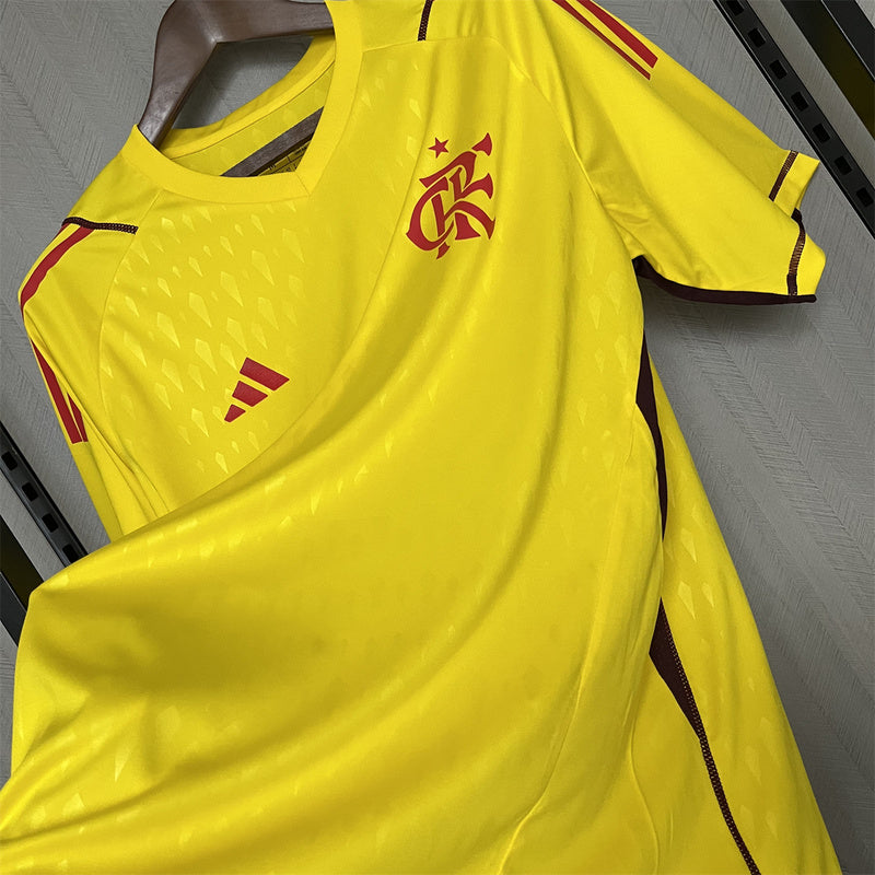 24∕25 Flamengo Limited Edition Goalkeeper Yellow Jersey S-4XL(D7F4)