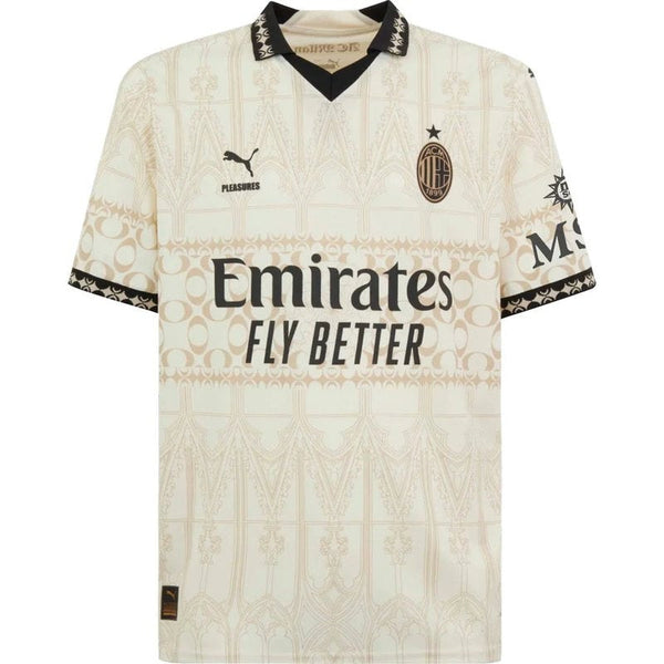 AC Milan 23/24 Pleasures Light Jersey - Fan Version
