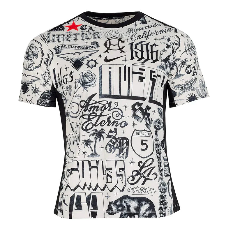 Club América Training Jersey Black 2025/26 – Men’s Soccer Shirt