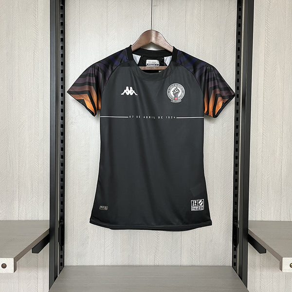 24∕25 Women Vasco da Gama Black Jersey S-XXL(E7E5)