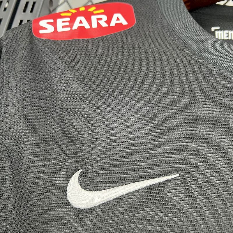 Santos 2011∕12 Black Retro Jersey(AD47)