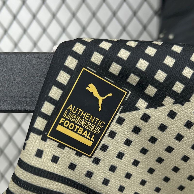 Manchester City 2025∕26 Black and yellow concept version Jersey S-XXL