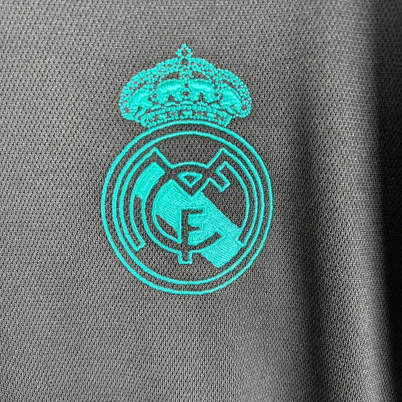 Retro Real Madrid 17∕18 Away Long Sleeve S-XXL(B8A0)