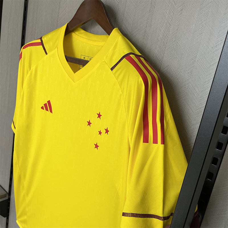 24∕25 Cruzeiro Limited Edition Goalkeeper Yellow Jersey S-4XL(6CD2)
