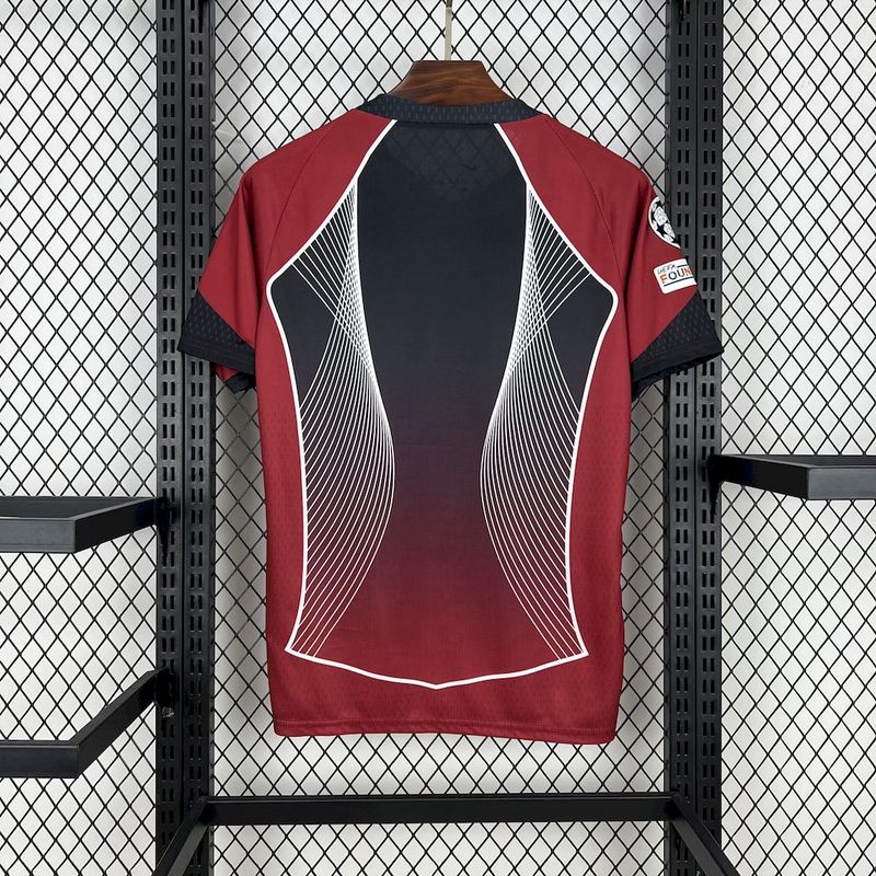 Barcelona 2025∕26 Black and red special edition Jersey (With Champions League)