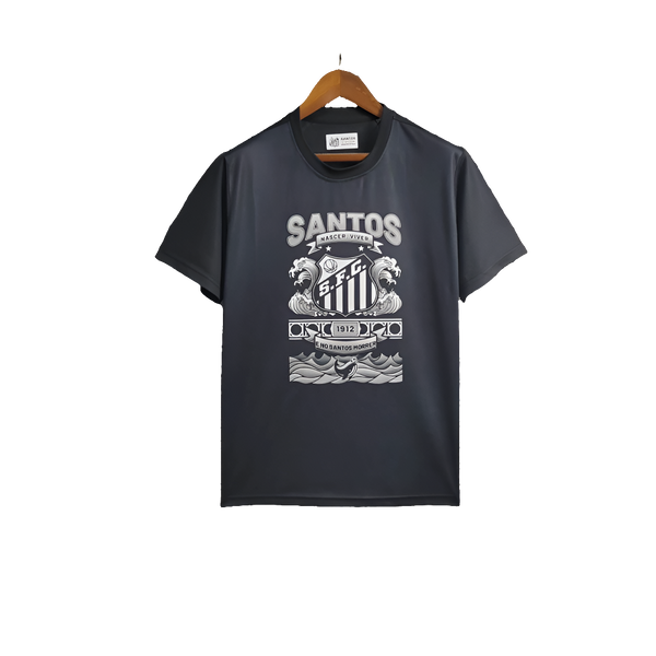 Santos 25/26 Casual Edition Jersey - Black - Fan Version