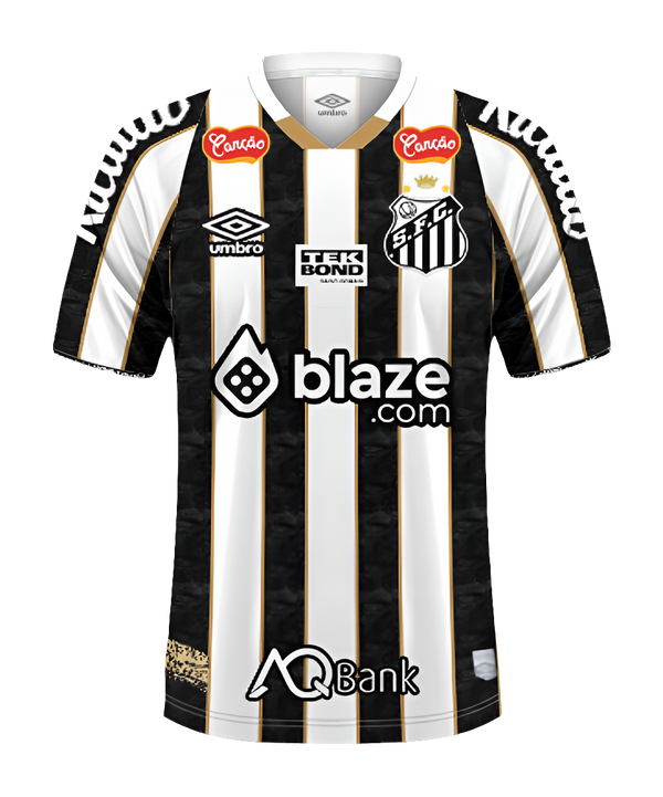 Santos 24/25 II Away Jersey - All Sponsors - Fan Version