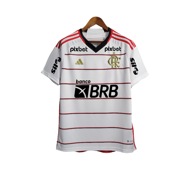 Flamengo 23/24 II Away Jersey - All Sponsors - Fan Version