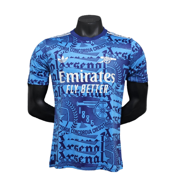 Arsenal 25/26 Pre-Match Jersey - Blue - Player Version