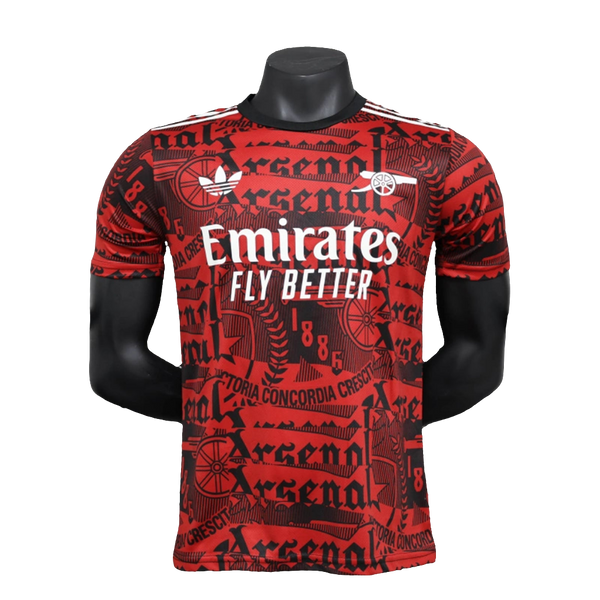 Arsenal 25/26 Training Jersey - Dark Red - Player Version
