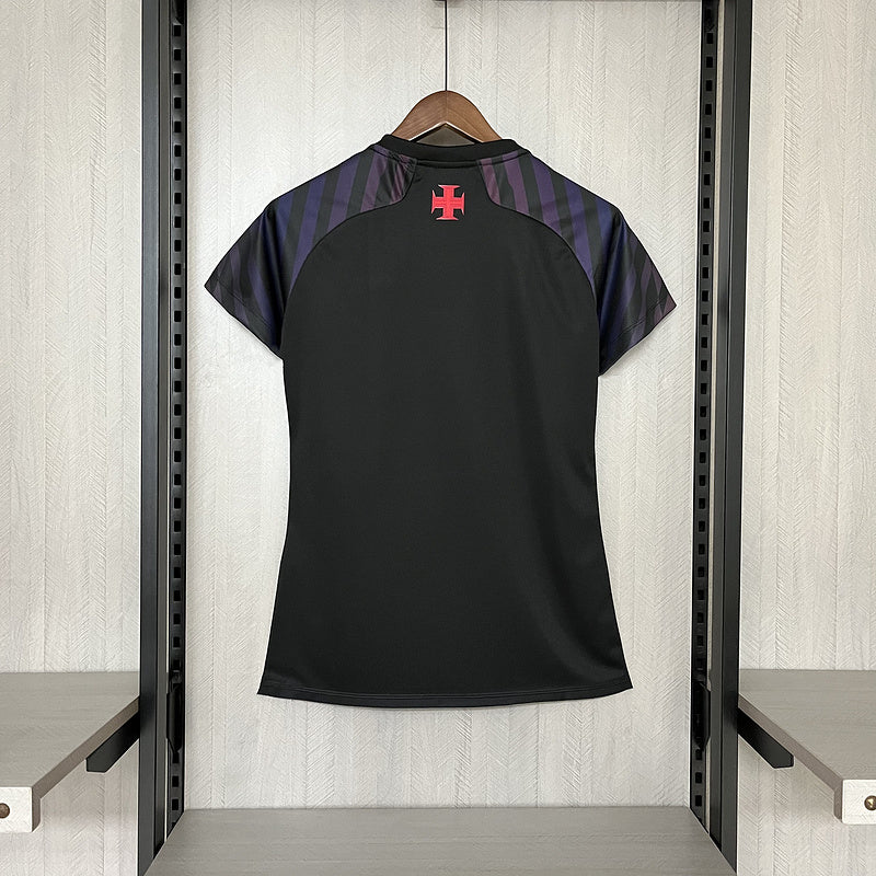 24∕25 Women Vasco da Gama Black Jersey S-XXL(E7E5)