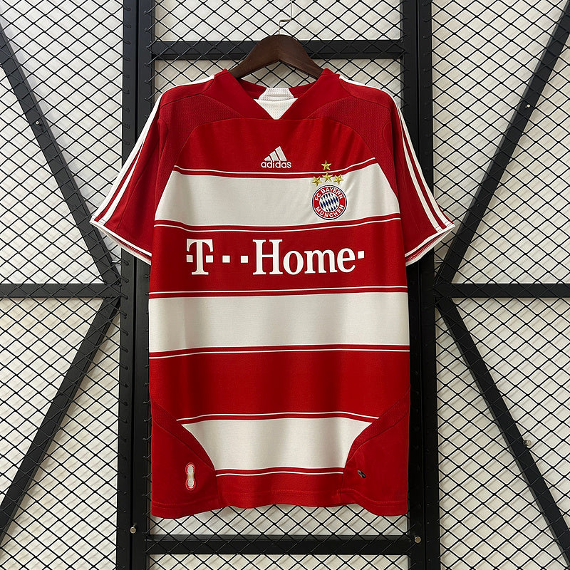 Retro Bayern 07∕08 home S-XXL(0DC8)