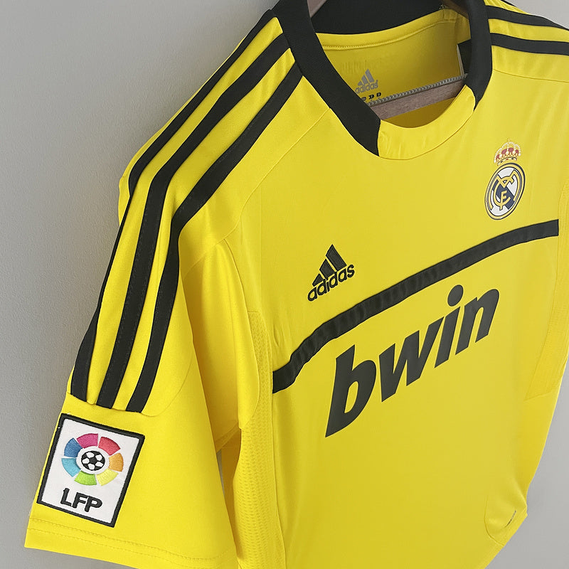 Retro Real Madrid 11∕12 Goalkeeper Yellow S-XXL(45C4)