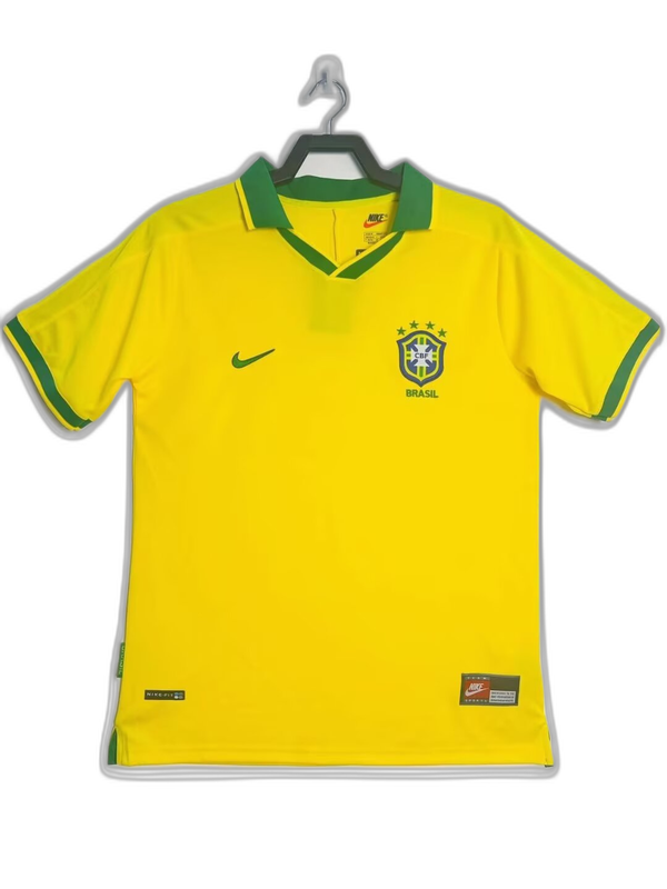 Brazil 1997 I Home Jersey - Retro Version