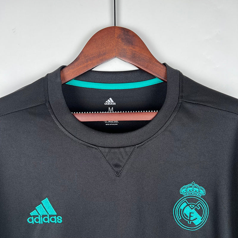 Retro Real Madrid 17∕18 Away Long Sleeve S-XXL(B8A0)