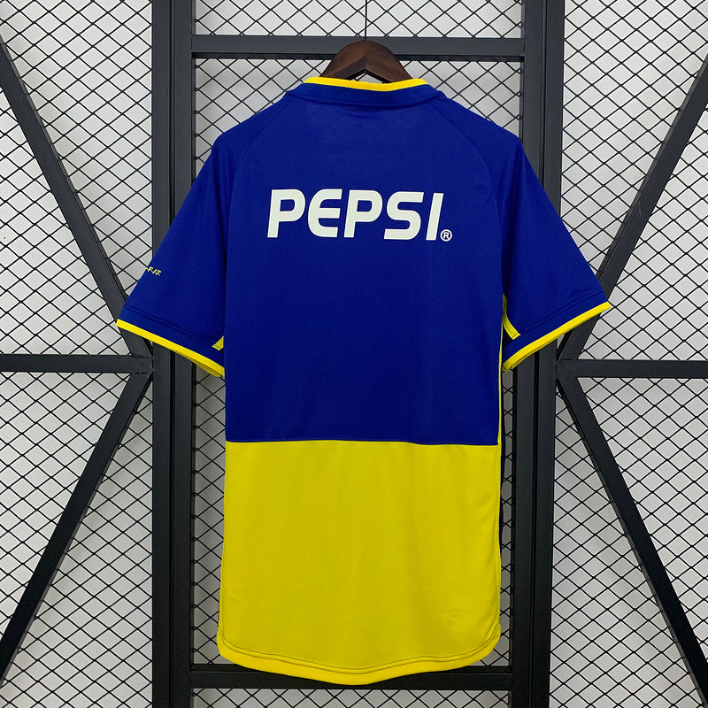 Retro Boca Juniors 02∕03 Home S-XXL(B8E9)