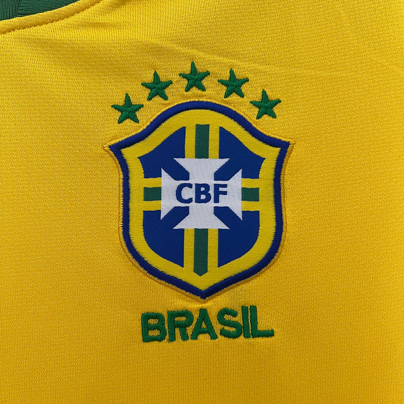 Retro Brazil 2010 Home S-XXL(C75D)