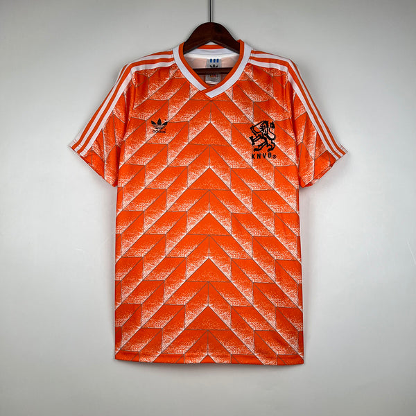 Retro Holland 1988 Home S-XXL(1F49)