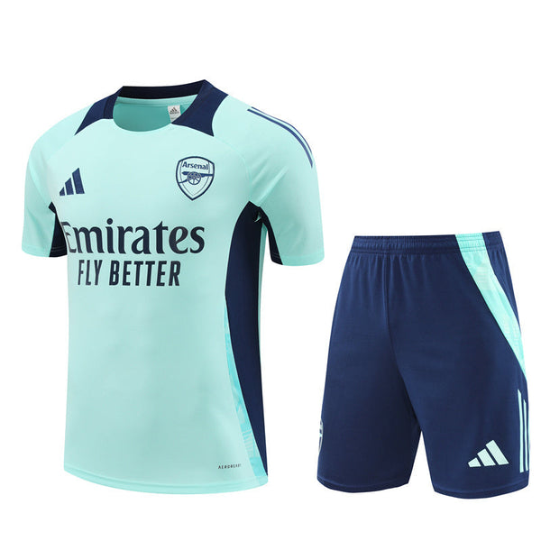 Kit Kids Arsenal Short Training Suit Cyan 2024/25