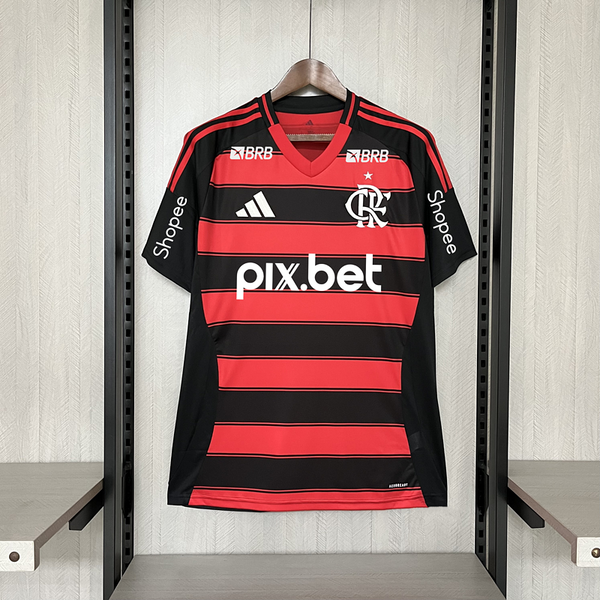 25∕26 Flamengo Home All Sponsors S-XXXXL(2B40)