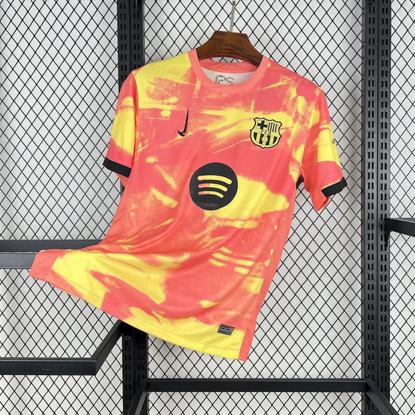 Barcelona 2025∕26 Orange pre-match training Jersey