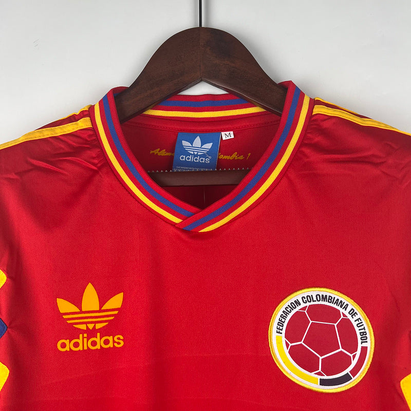 Retro Colombia 1990 Away S-XXL(EA95)