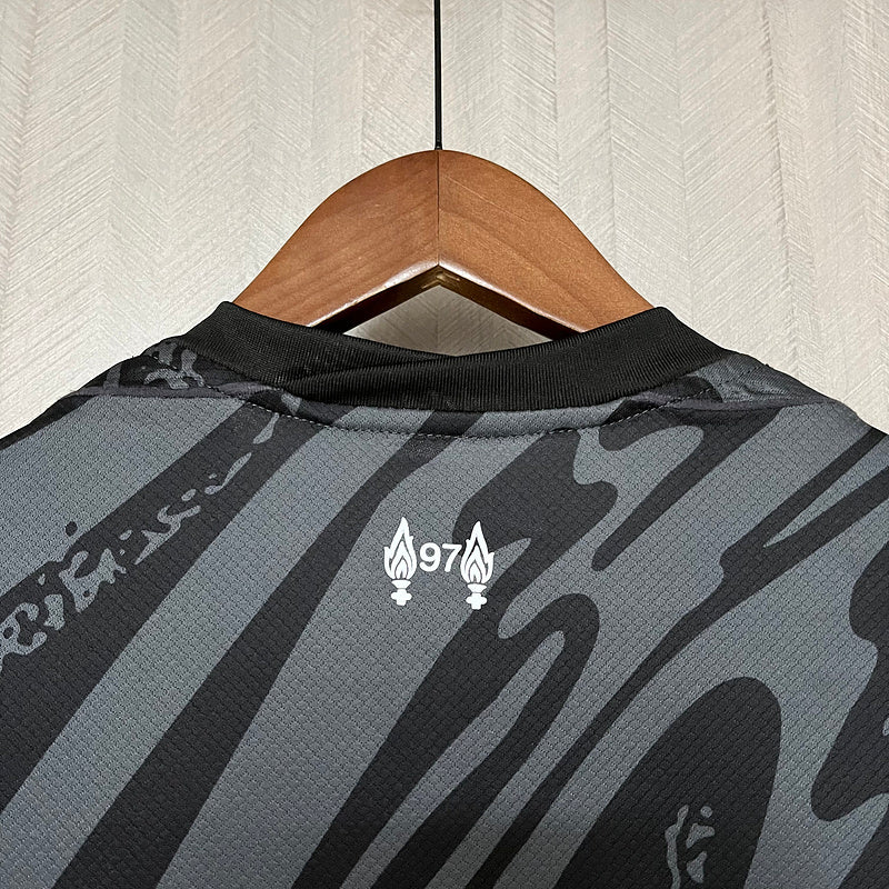 24∕25 Liverpool FC Goalkeeper Black Jersey S-XXL
