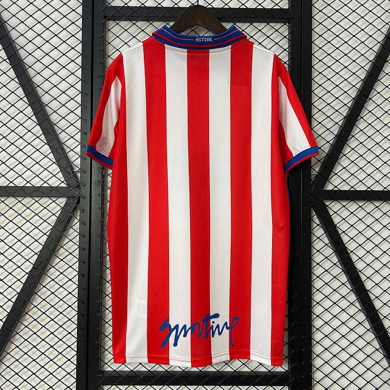 Retro Sporting Gijon 01∕02 Home Size S-XXL(E354)