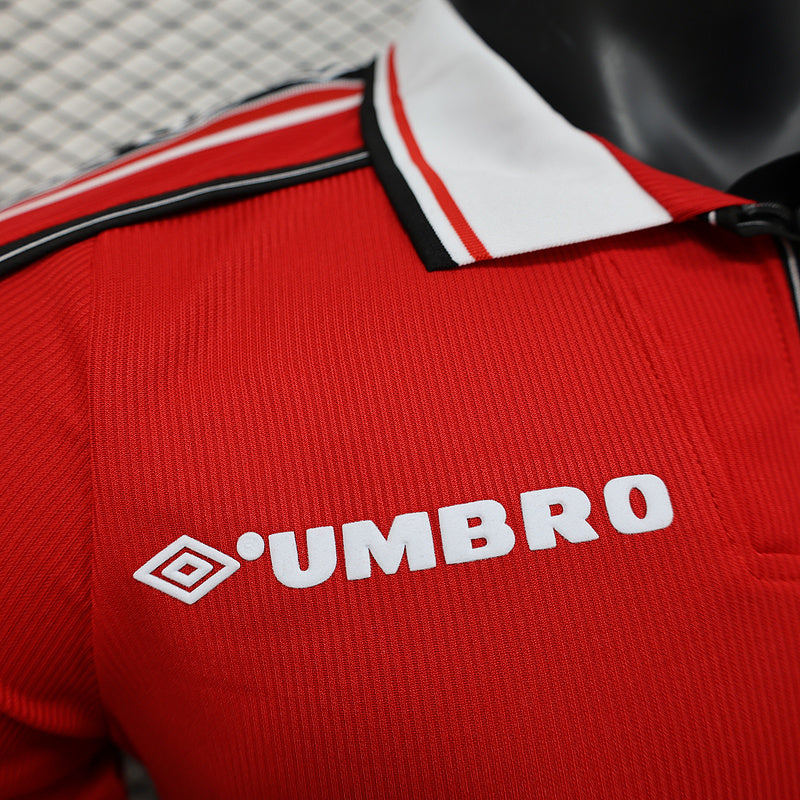 Retro Player M-U 98∕99 Home S-XXL(BFE7)