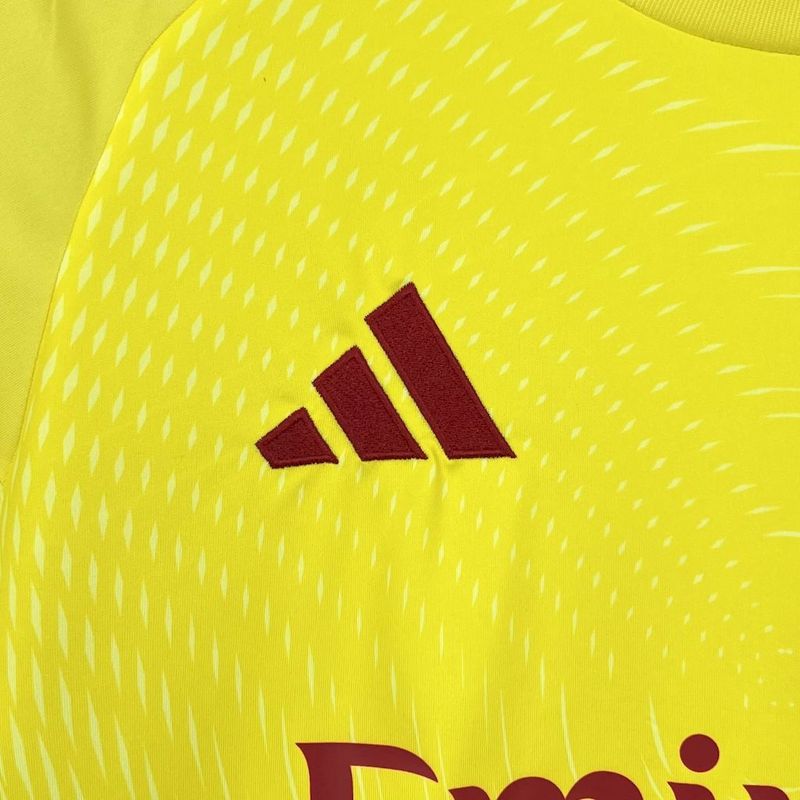 Arsenal 2025∕26 Yellow goalkeeper Jersey